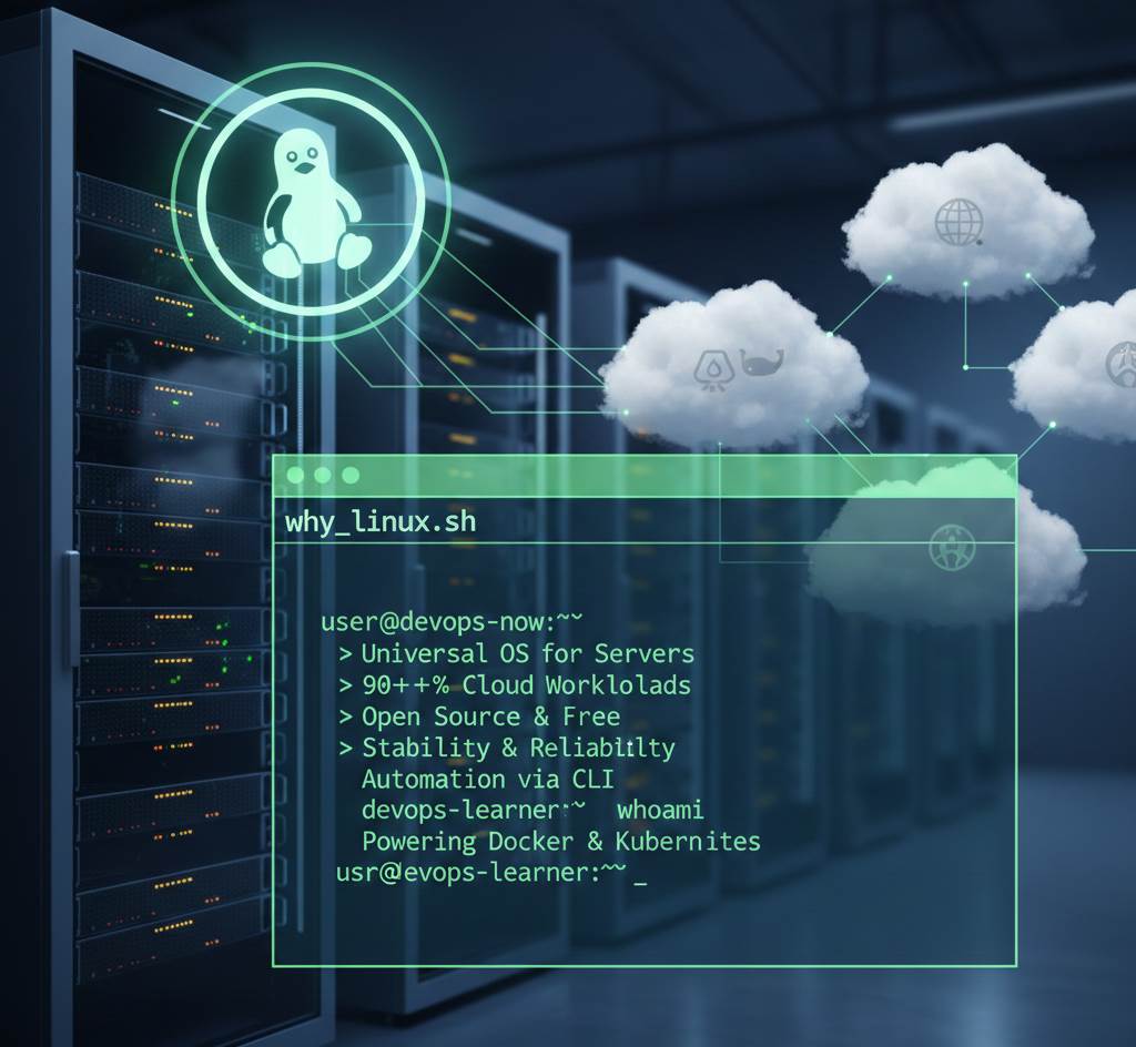 Day 1 - Why Linux? From Servers to Containers—Why It’s a Must-Learn for DevOps