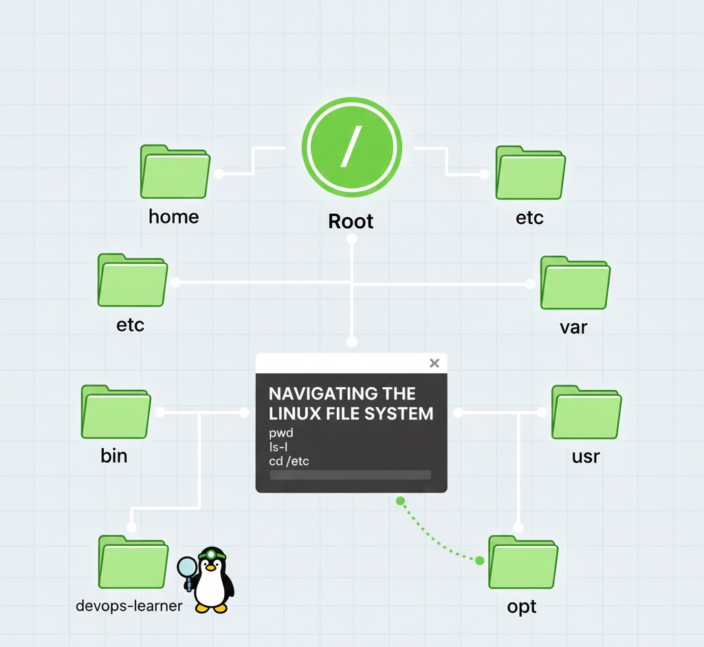 Day 2 - Navigating the Linux File System: Where Am I and Where Can I Go?